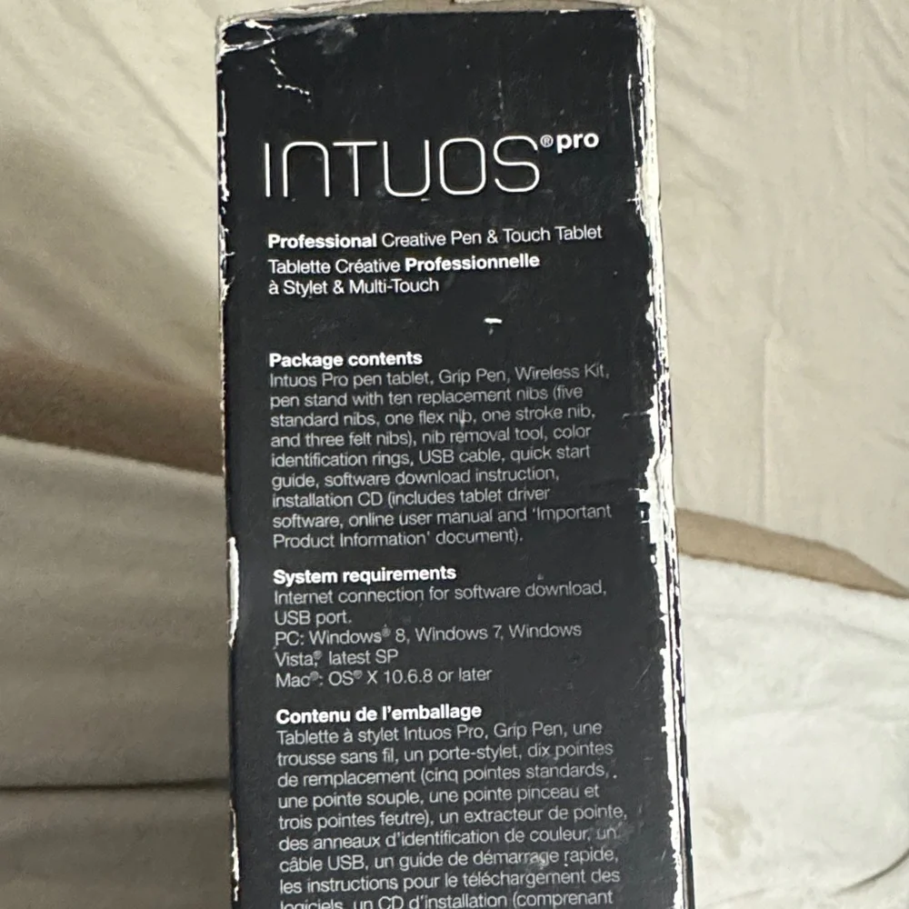 Intuos Pro Black Pen Tablet